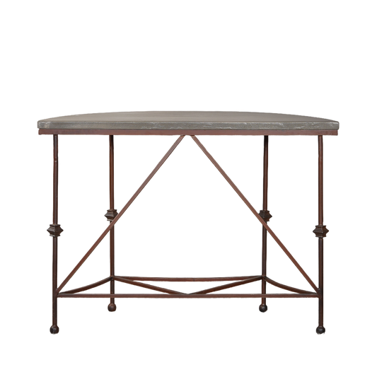 Santiago Demi Lune Console Table