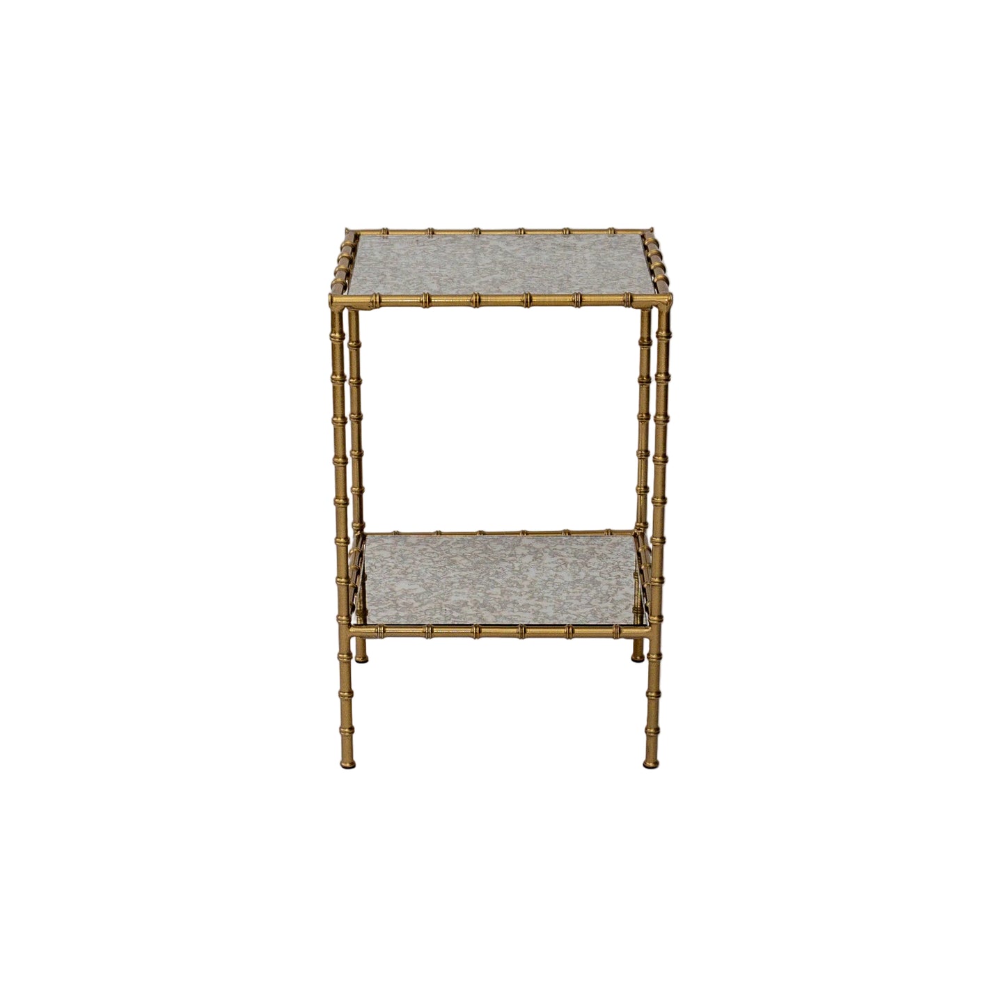 Ana Two Tier Bamboo Table