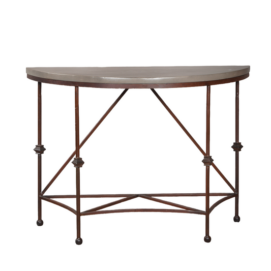 Santiago Demi Lune Console Table